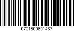 Código de barras (EAN, GTIN, SKU, ISBN): '0731509691467'