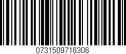 Código de barras (EAN, GTIN, SKU, ISBN): '0731509716306'