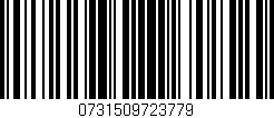 Código de barras (EAN, GTIN, SKU, ISBN): '0731509723779'