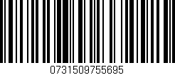 Código de barras (EAN, GTIN, SKU, ISBN): '0731509755695'