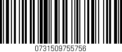 Código de barras (EAN, GTIN, SKU, ISBN): '0731509755756'