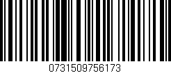 Código de barras (EAN, GTIN, SKU, ISBN): '0731509756173'
