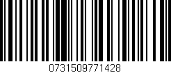 Código de barras (EAN, GTIN, SKU, ISBN): '0731509771428'