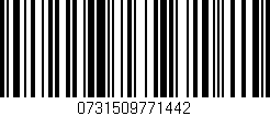 Código de barras (EAN, GTIN, SKU, ISBN): '0731509771442'