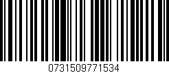 Código de barras (EAN, GTIN, SKU, ISBN): '0731509771534'
