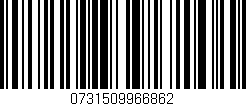 Código de barras (EAN, GTIN, SKU, ISBN): '0731509966862'