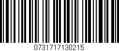 Código de barras (EAN, GTIN, SKU, ISBN): '0731717130215'