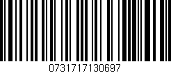 Código de barras (EAN, GTIN, SKU, ISBN): '0731717130697'