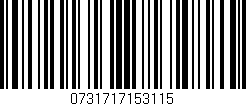Código de barras (EAN, GTIN, SKU, ISBN): '0731717153115'