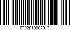 Código de barras (EAN, GTIN, SKU, ISBN): '0732013082017'
