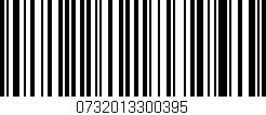 Código de barras (EAN, GTIN, SKU, ISBN): '0732013300395'