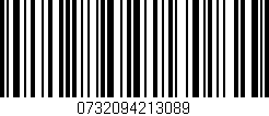 Código de barras (EAN, GTIN, SKU, ISBN): '0732094213089'
