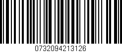 Código de barras (EAN, GTIN, SKU, ISBN): '0732094213126'