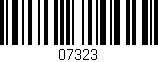 Código de barras (EAN, GTIN, SKU, ISBN): '07323'