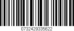 Código de barras (EAN, GTIN, SKU, ISBN): '0732429335622'
