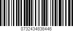 Código de barras (EAN, GTIN, SKU, ISBN): '0732434838446'