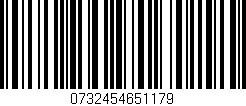 Código de barras (EAN, GTIN, SKU, ISBN): '0732454651179'