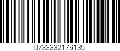 Código de barras (EAN, GTIN, SKU, ISBN): '0733332176135'