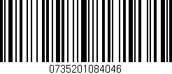 Código de barras (EAN, GTIN, SKU, ISBN): '0735201084046'