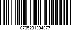 Código de barras (EAN, GTIN, SKU, ISBN): '0735201084077'