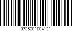 Código de barras (EAN, GTIN, SKU, ISBN): '0735201084121'