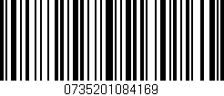 Código de barras (EAN, GTIN, SKU, ISBN): '0735201084169'