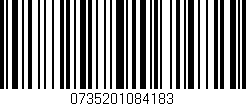 Código de barras (EAN, GTIN, SKU, ISBN): '0735201084183'