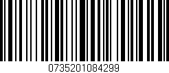 Código de barras (EAN, GTIN, SKU, ISBN): '0735201084299'