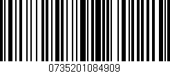 Código de barras (EAN, GTIN, SKU, ISBN): '0735201084909'