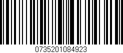 Código de barras (EAN, GTIN, SKU, ISBN): '0735201084923'