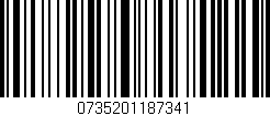 Código de barras (EAN, GTIN, SKU, ISBN): '0735201187341'