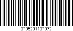 Código de barras (EAN, GTIN, SKU, ISBN): '0735201187372'