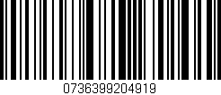 Código de barras (EAN, GTIN, SKU, ISBN): '0736399204919'