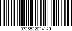 Código de barras (EAN, GTIN, SKU, ISBN): '0736532074140'