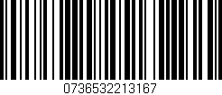 Código de barras (EAN, GTIN, SKU, ISBN): '0736532213167'