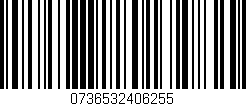 Código de barras (EAN, GTIN, SKU, ISBN): '0736532406255'