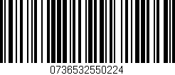 Código de barras (EAN, GTIN, SKU, ISBN): '0736532550224'