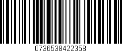 Código de barras (EAN, GTIN, SKU, ISBN): '0736538422358'