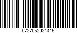 Código de barras (EAN, GTIN, SKU, ISBN): '0737052031415'