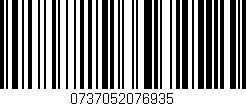Código de barras (EAN, GTIN, SKU, ISBN): '0737052076935'