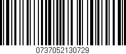 Código de barras (EAN, GTIN, SKU, ISBN): '0737052130729'
