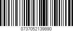Código de barras (EAN, GTIN, SKU, ISBN): '0737052139890'