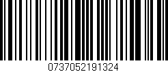 Código de barras (EAN, GTIN, SKU, ISBN): '0737052191324'