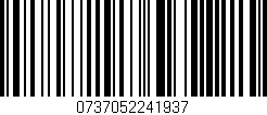Código de barras (EAN, GTIN, SKU, ISBN): '0737052241937'