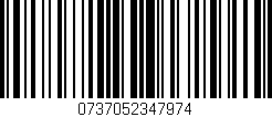 Código de barras (EAN, GTIN, SKU, ISBN): '0737052347974'