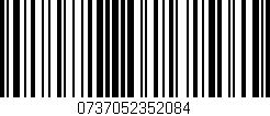 Código de barras (EAN, GTIN, SKU, ISBN): '0737052352084'