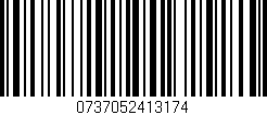 Código de barras (EAN, GTIN, SKU, ISBN): '0737052413174'