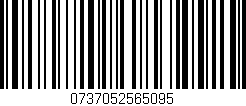 Código de barras (EAN, GTIN, SKU, ISBN): '0737052565095'