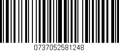 Código de barras (EAN, GTIN, SKU, ISBN): '0737052581248'
