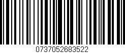 Código de barras (EAN, GTIN, SKU, ISBN): '0737052683522'